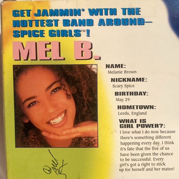Galoob On Tour Spice Girls Mel B. Scary Doll Zebra Outfit Open Damaged Box - Picture 7 of 9